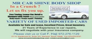 Mr Car Shine Body Shop